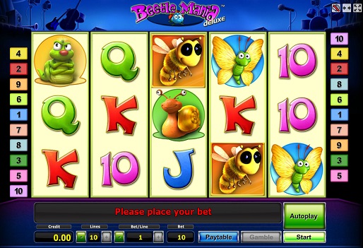Игровой автомат Beetle mania Deluxe