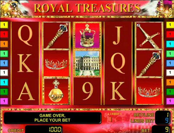 Игровой автомат royal treasures