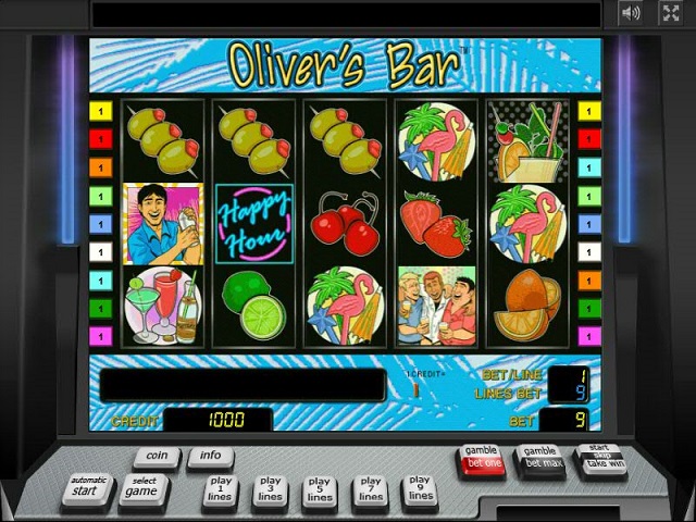 Игровой автомат Olivers bar