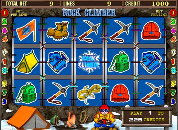Игровой автомат Rock climber